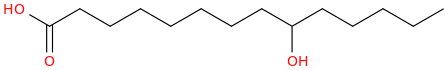 9 hydroxytetradecanoic acid